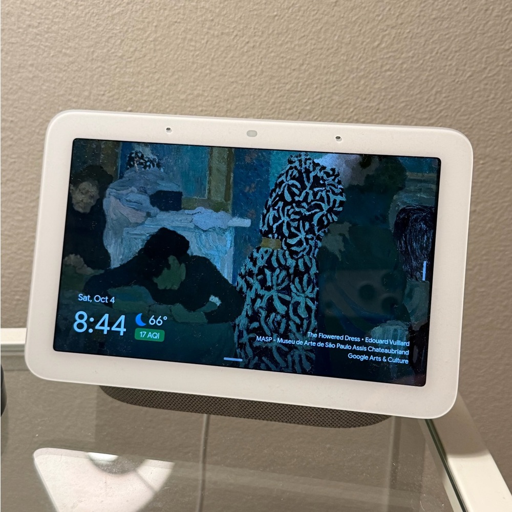 Google Nest Home Hub 2nd Generation Chalk